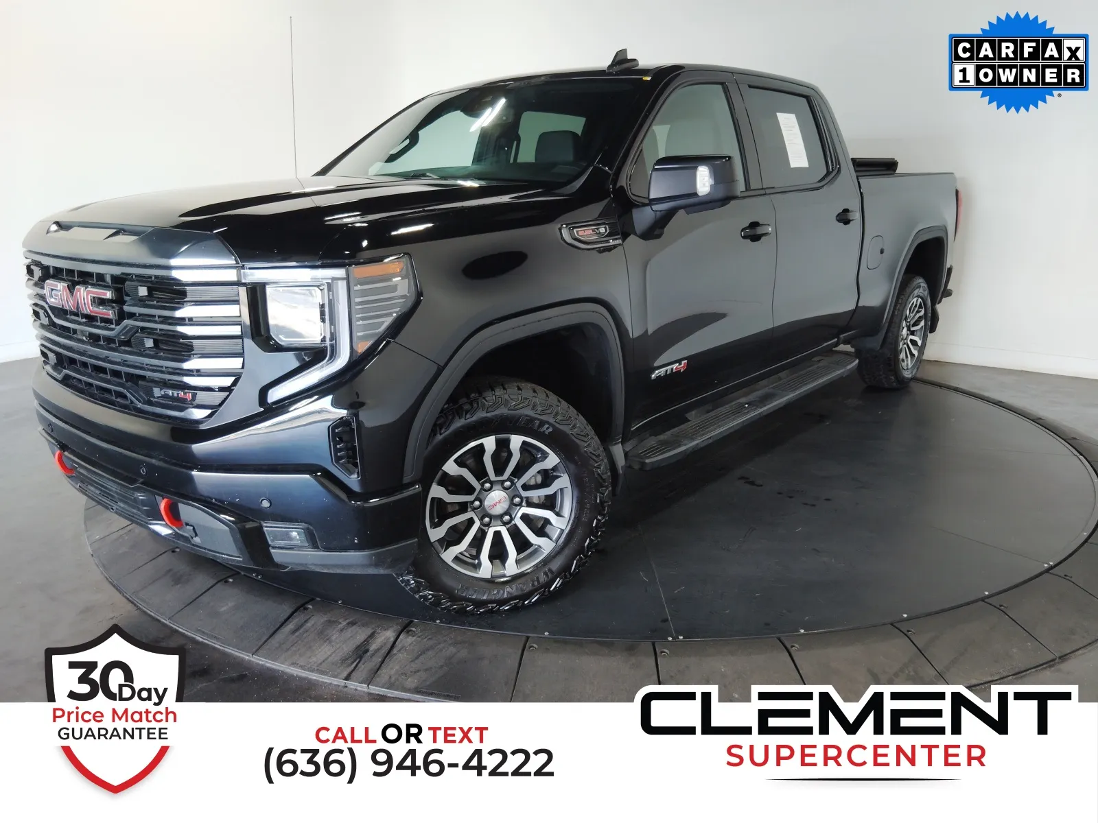 Black 2023 GMC Sierra 1500 AT4 for sale in St. Charles, MO