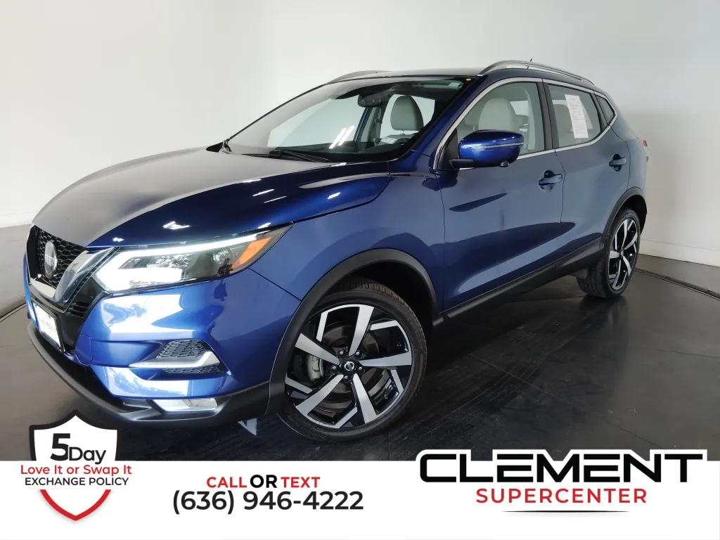 Blue 2022 Nissan Rogue Sport SL for sale in St. Charles, MO