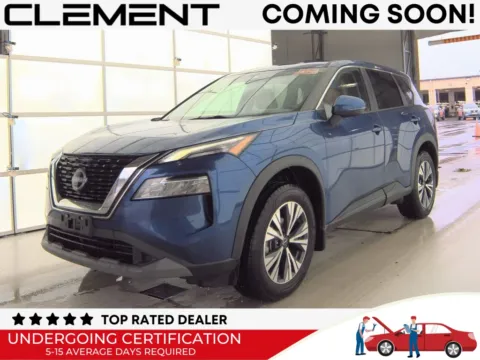 Blue 2022 Nissan Rogue SV for sale in St. Charles, MO