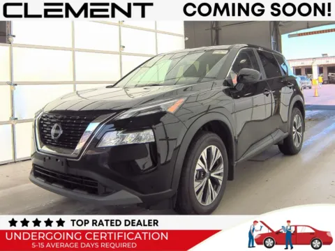 Black 2023 Nissan Rogue SV for sale in St. Charles, MO