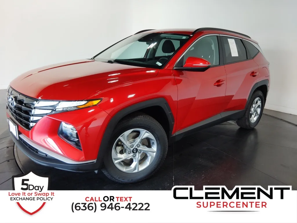 Red 2022 Hyundai Tucson SEL for sale in St. Charles, MO