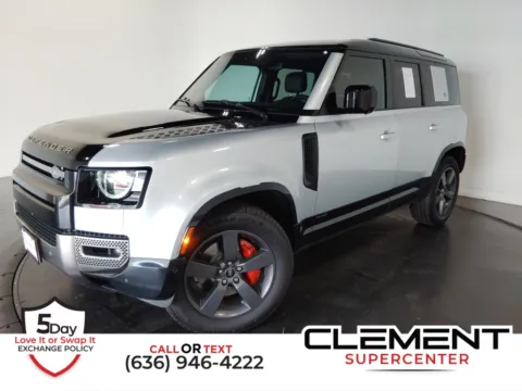 Silver 2022 Land Rover Defender 110 X for sale in St. Charles, MO