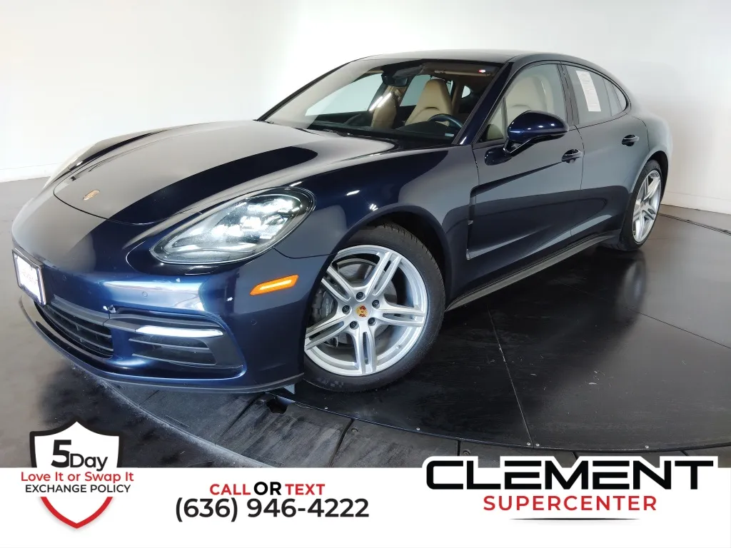 Blue 2018 Porsche Panamera for sale in St. Charles, MO
