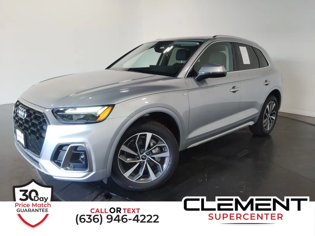 Silver 2024 Audi Q5 45 S line Premium for sale in St. Charles, MO