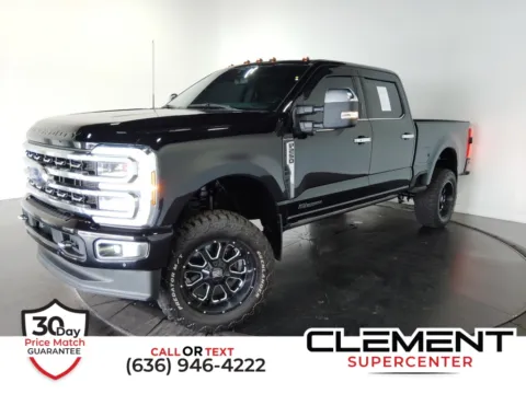 Black 2024 Ford F-250SD Platinum for sale in St. Charles, MO