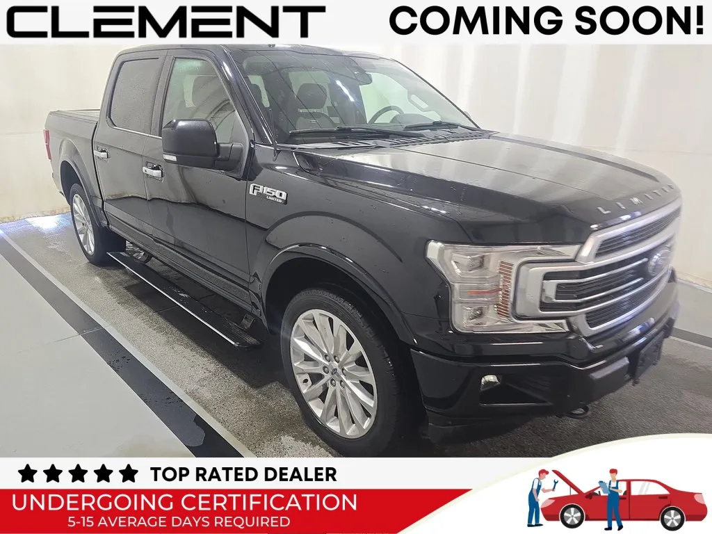 Black 2019 Ford F-150 Limited for sale in St. Charles, MO