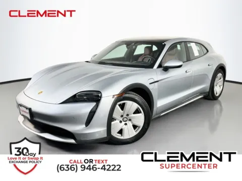 Silver 2022 Porsche Taycan Cross Turismo 4 for sale in St. Charles, MO