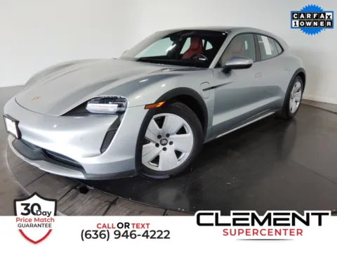 Silver 2022 Porsche Taycan Cross Turismo 4 for sale in St. Charles, MO