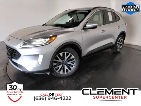 Silver 2020 Ford Escape Titanium for sale in St. Charles, MO