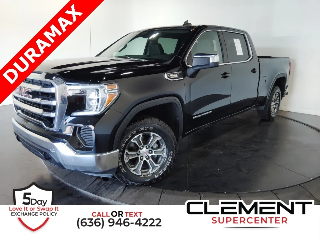 Black 2021 GMC Sierra 1500 SLE for sale in St. Charles, MO