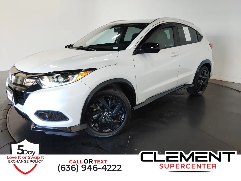 White 2022 Honda HR-V Sport for sale in St. Charles, MO