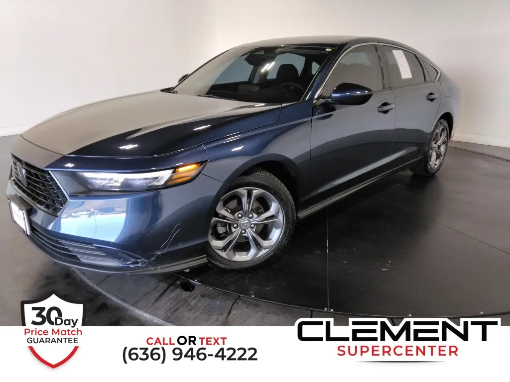 Blue 2024 Honda Accord EX for sale in St. Charles, MO