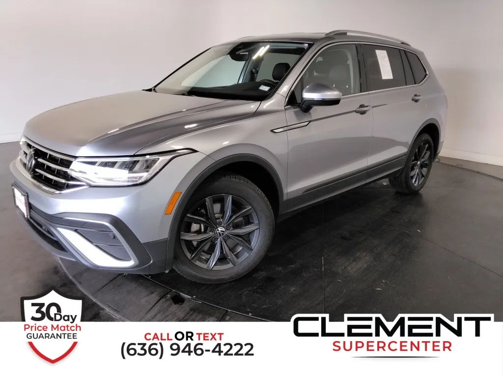 Silver 2024 Volkswagen Tiguan 2.0T SE for sale in St. Charles, MO