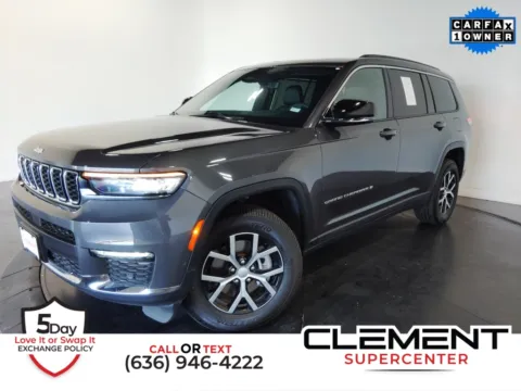 Gray 2024 Jeep Grand Cherokee L Limited for sale in St. Charles, MO