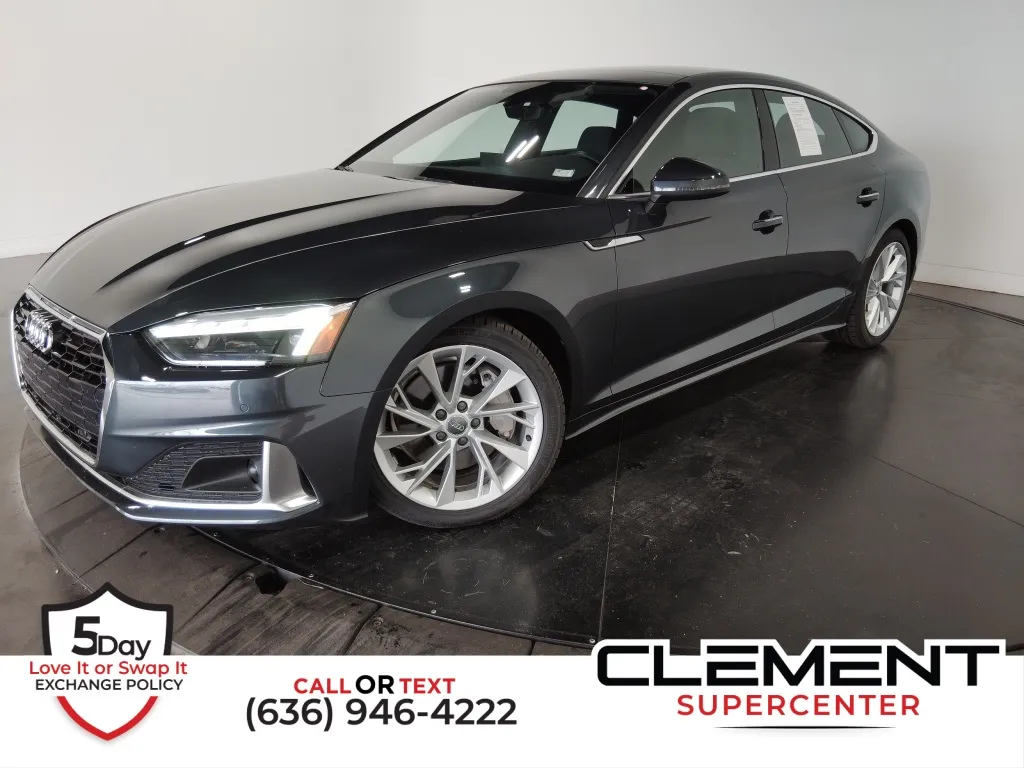 Gray 2020 Audi A5 Sportback Premium Plus for sale in St. Charles, MO