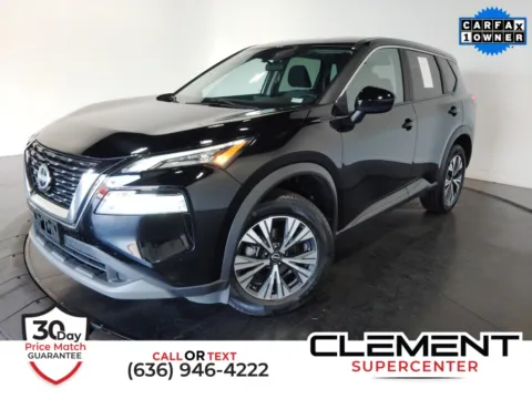 Black 2023 Nissan Rogue SV for sale in St. Charles, MO