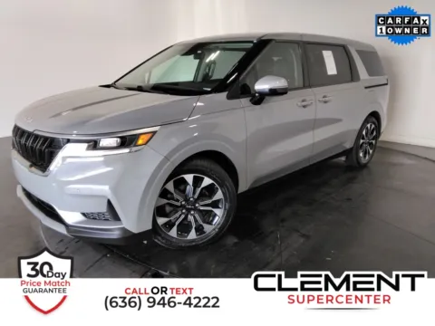 Silver 2024 Kia Carnival EX for sale in St. Charles, MO