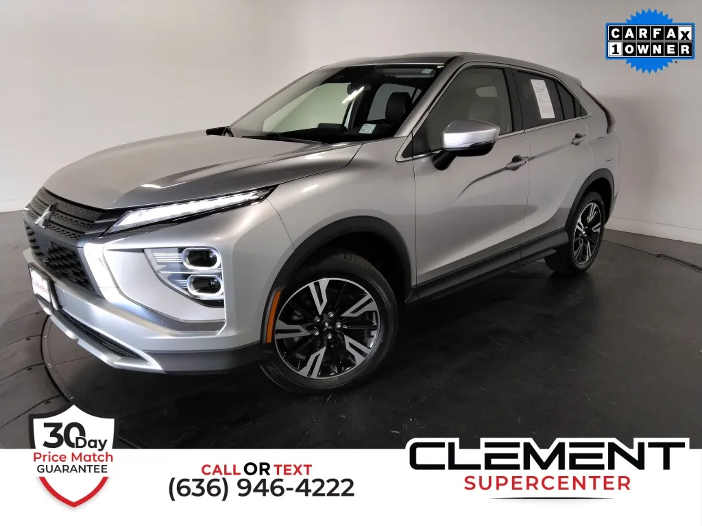 Silver 2024 Mitsubishi Eclipse Cross SE for sale in St. Charles, MO