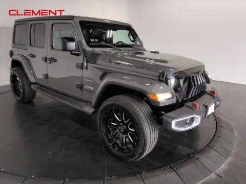 Another view of 2019 Jeep Wrangler Unlimited Sahara for sale in St. Charles, MO at Clement Supercenter