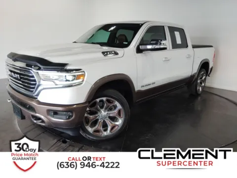 White 2020 Ram 1500 Laramie Longhorn for sale in St. Charles, MO