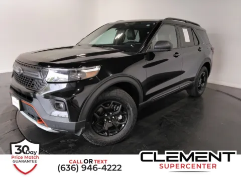 Black 2022 Ford Explorer Timberline for sale in St. Charles, MO