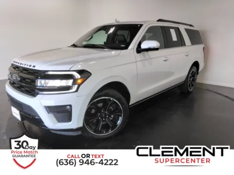 White 2024 Ford Expedition Max Limited for sale in St. Charles, MO
