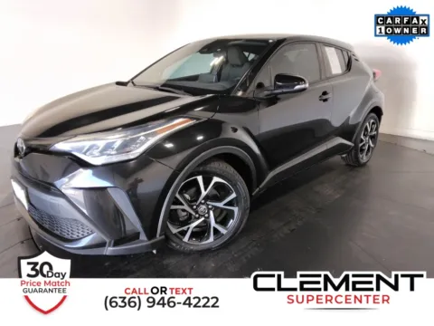 Black 2021 Toyota C-HR XLE for sale in St. Charles, MO