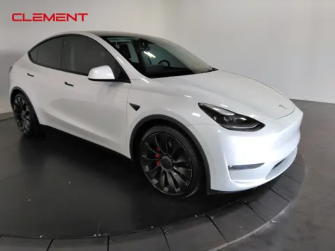 Another view of 2022 Tesla Model Y Performance for sale in St. Charles, MO at Clement Supercenter
