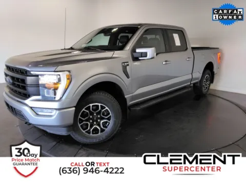 Silver 2021 Ford F-150 Lariat for sale in St. Charles, MO