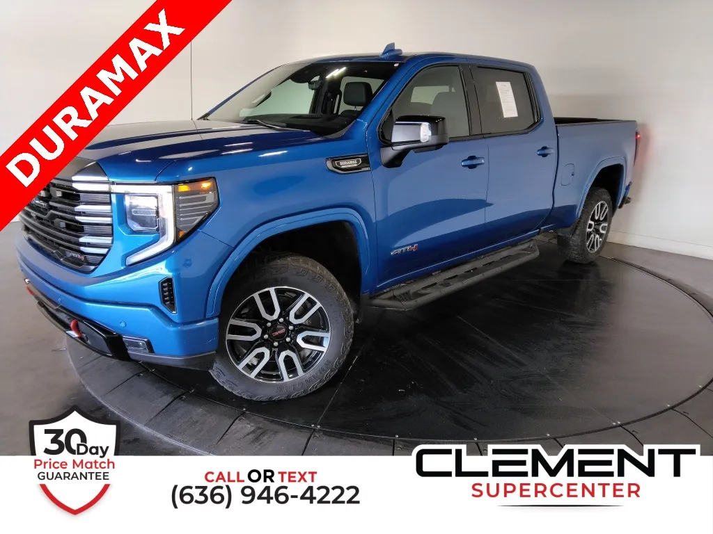 Blue 2022 GMC Sierra 1500 AT4 for sale in St. Charles, MO