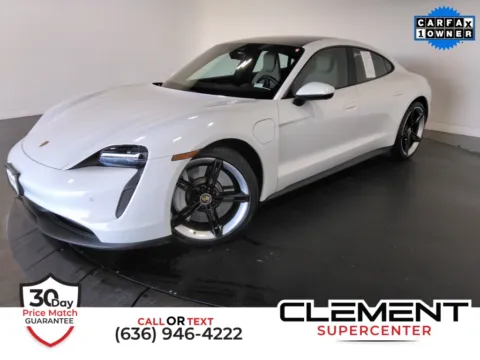 White 2022 Porsche Taycan for sale in St. Charles, MO