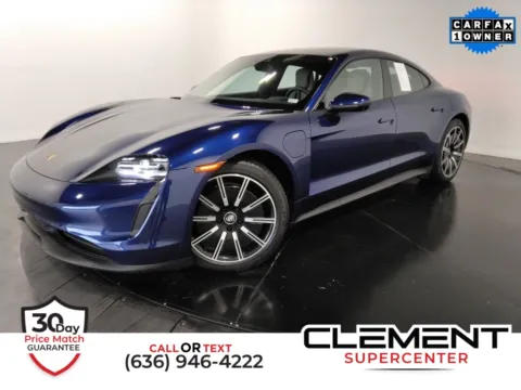 Blue 2023 Porsche Taycan for sale in St. Charles, MO