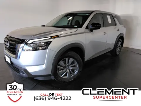 Silver 2024 Nissan Pathfinder S for sale in St. Charles, MO