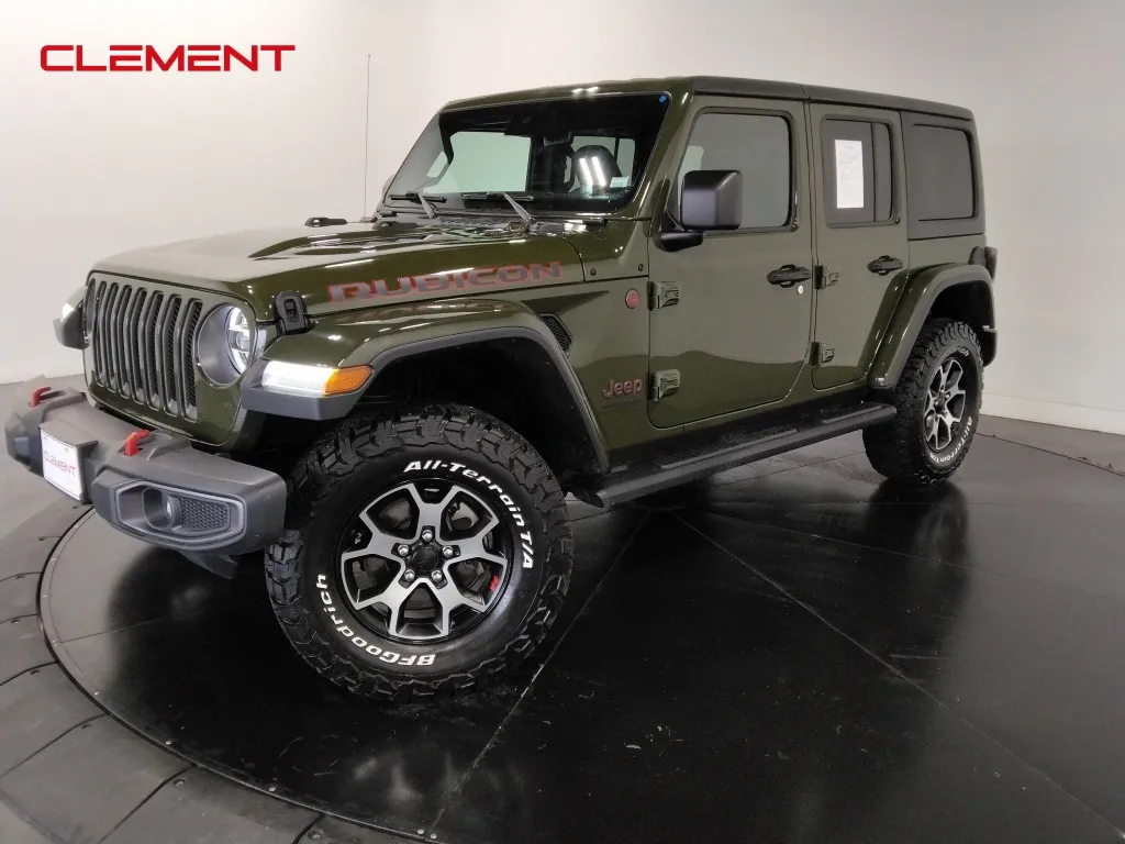 Green 2021 Jeep Wrangler Unlimited Rubicon for sale in St. Charles, MO