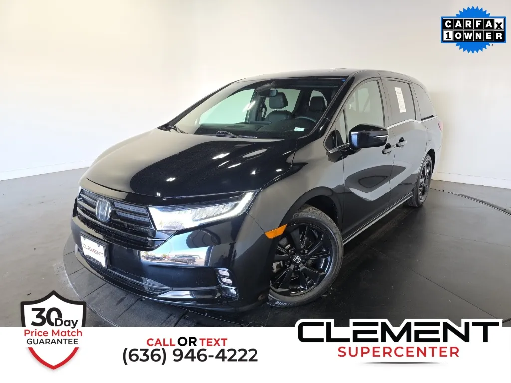 Black 2023 Honda Odyssey Sport for sale in St. Charles, MO