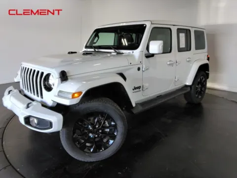 White 2022 Jeep Wrangler Unlimited Sahara High Altitude for sale in St. Charles, MO