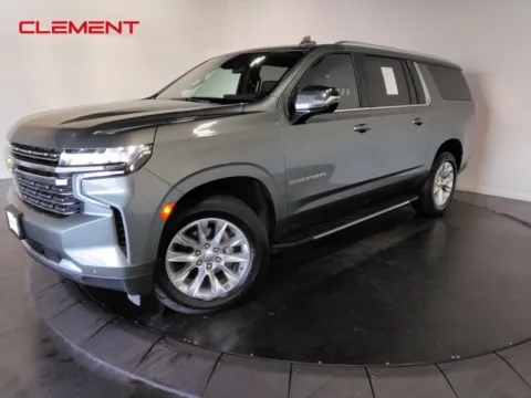 Silver 2023 Chevrolet Suburban Premier for sale in St. Charles, MO