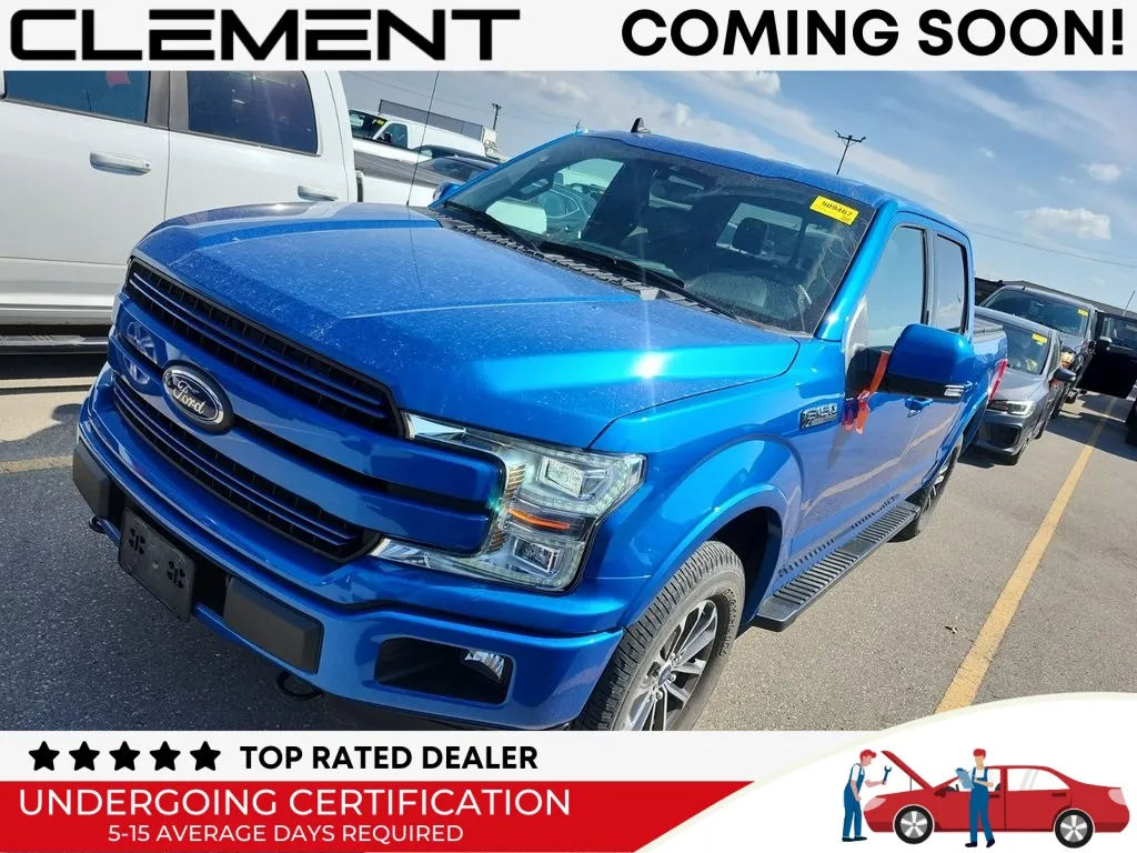 Blue 2020 Ford F-150 Lariat for sale in St. Charles, MO
