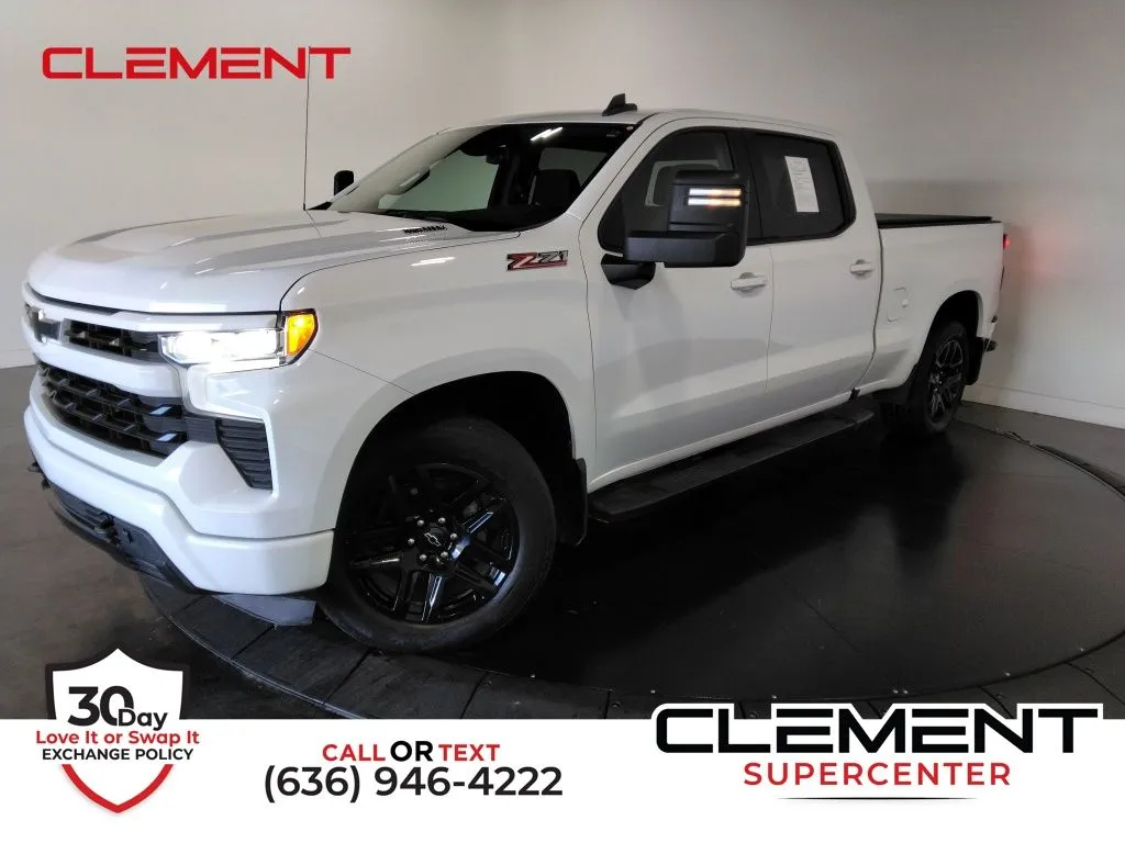 White 2024 Chevrolet Silverado 1500 RST for sale in St. Charles, MO