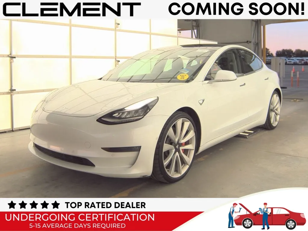 White 2019 Tesla Model 3 Long Range for sale in St. Charles, MO