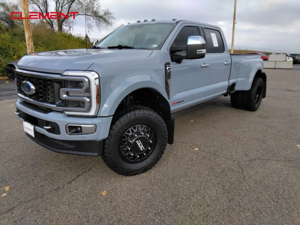 Gray 2024 Ford F-450SD Limited for sale in St. Charles, MO