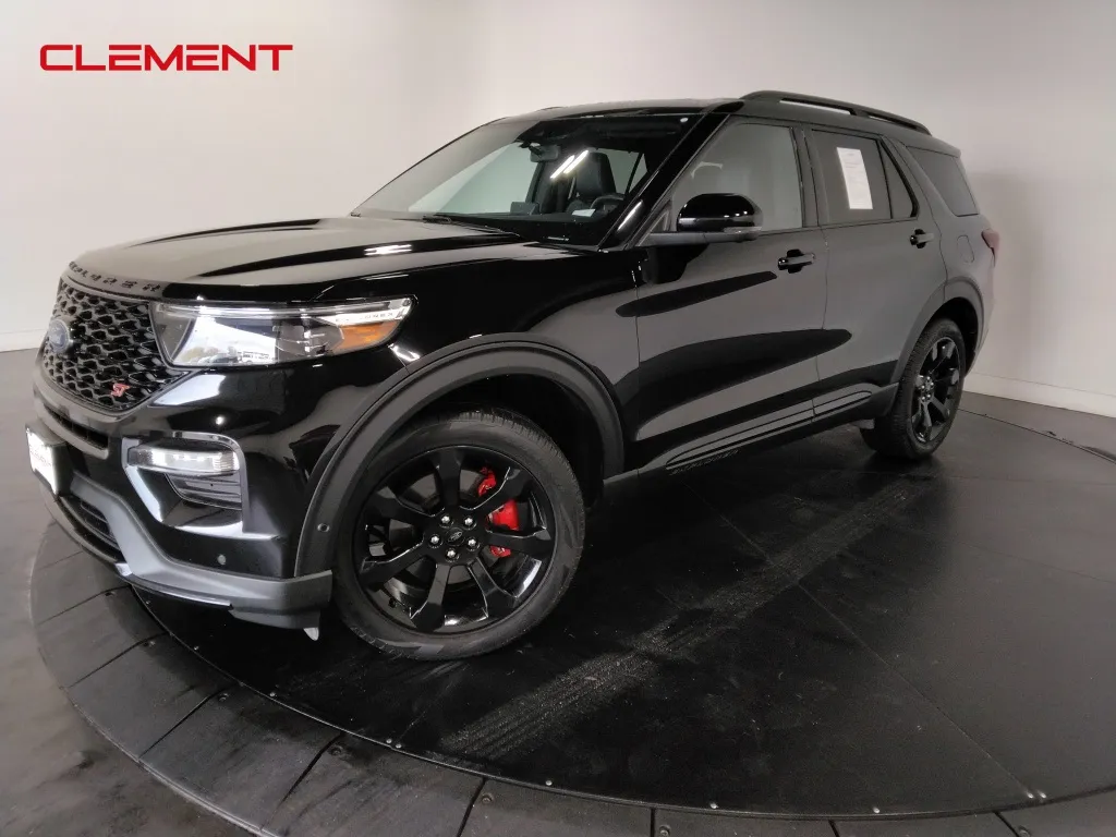 Blue 2023 Ford Explorer ST for sale in St. Charles, MO