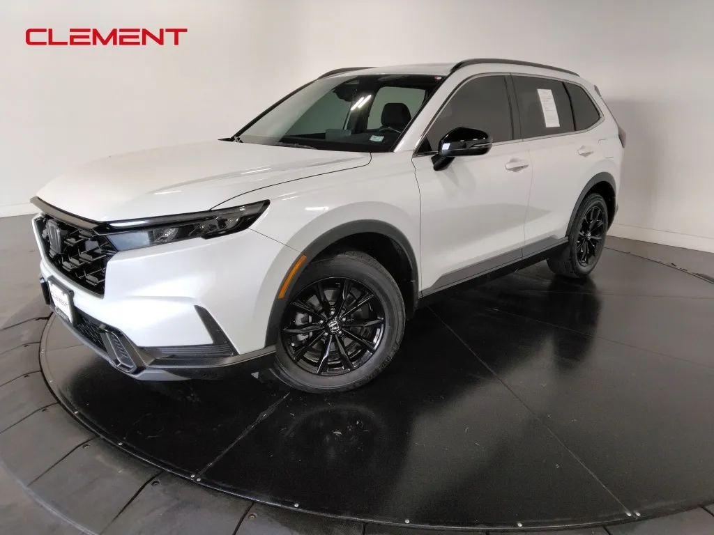 White 2023 Honda CR-V Hybrid Sport for sale in St. Charles, MO