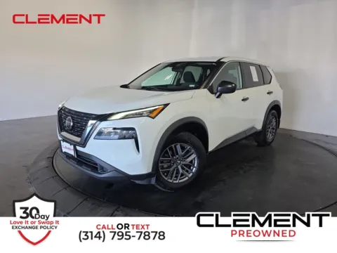 White 2021 Nissan Rogue S for sale in Florissant, MO