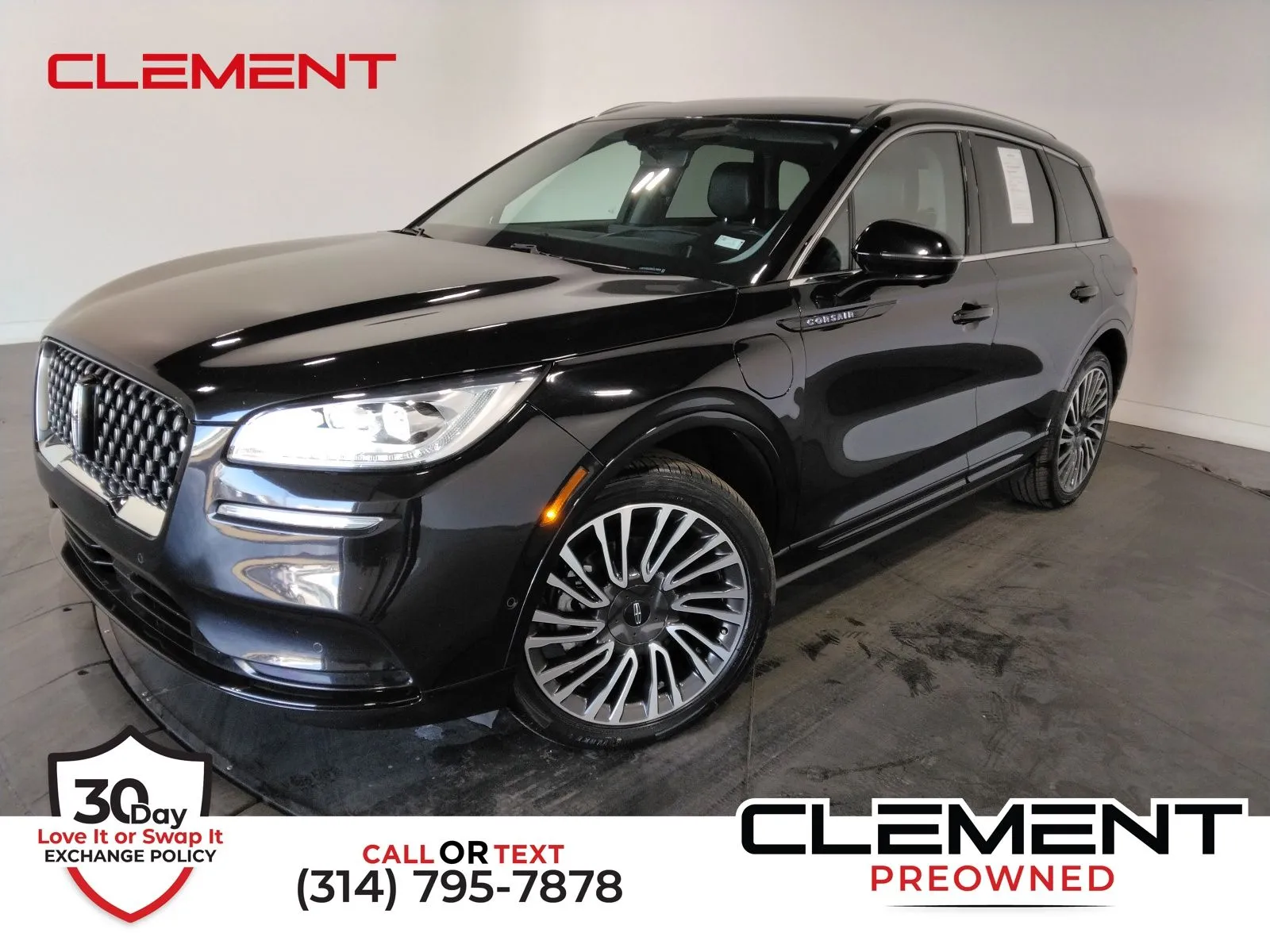 Black 2021 Lincoln Corsair Plug-In Hybrid Grand Touring for sale in Florissant, MO