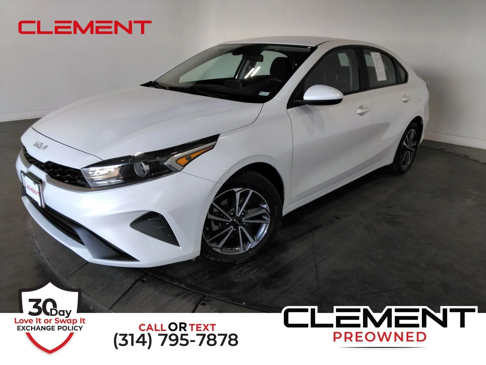 White 2023 Kia Forte LXS for sale in Florissant, MO