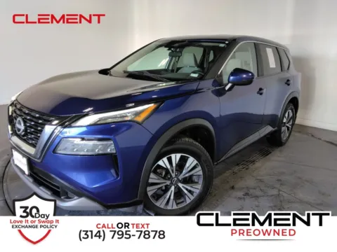 Blue 2023 Nissan Rogue SV for sale in Florissant, MO