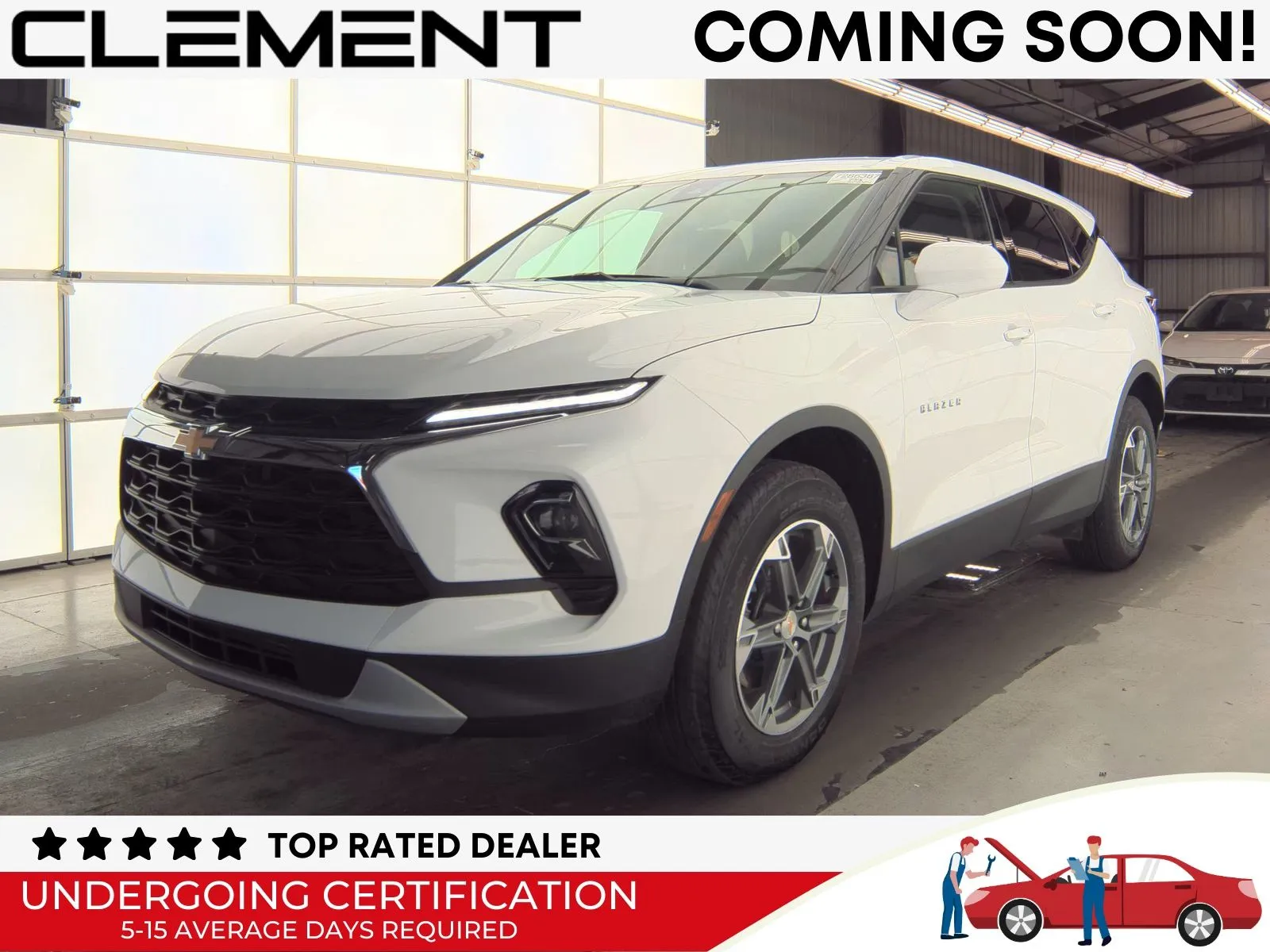 White 2024 Chevrolet Blazer LT for sale in Florissant, MO