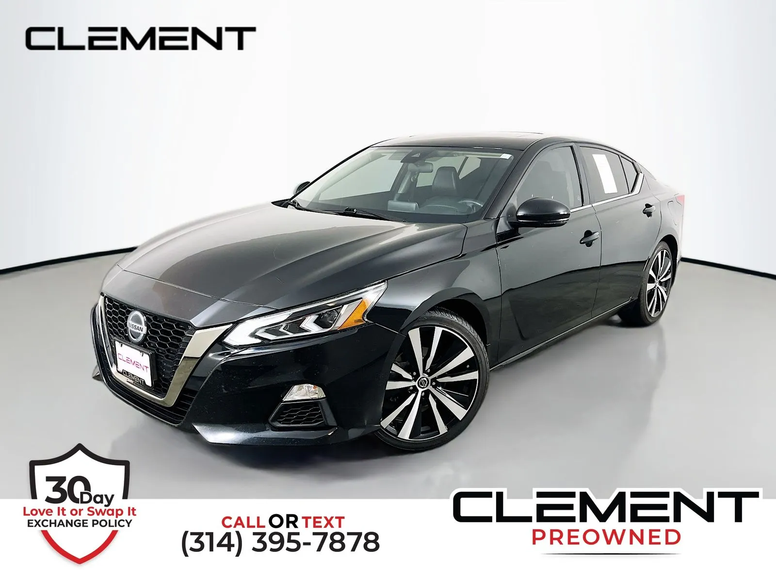Black 2021 Nissan Altima 2.5 SR for sale in Florissant, MO