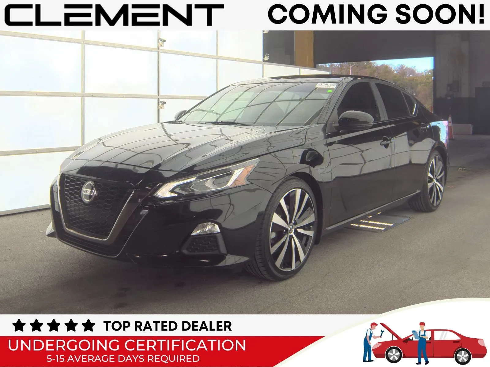 Black 2021 Nissan Altima 2.5 SR for sale in Florissant, MO